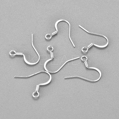 304 Stainless Steel French Earring Hooks X-STAS-H436-05S-1