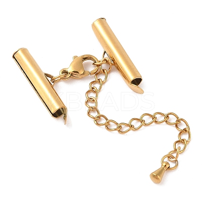 304 Stainless Steel Curb Chain Extender LS-STAS-M061-05G-02-1