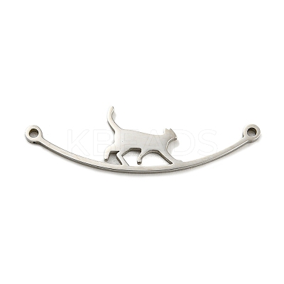 Non-Tarnish 304 Stainless Steel Connector Charms LS-STAS-Q255-02P-1