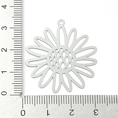 Non-Tarnish 201 Stainless Steel Pendants STAS-D023-01P-1