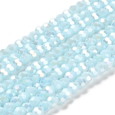 Opaque Glass Beads Stands LS-EGLA-A035-P4mm-B10-1