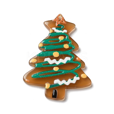 Christmas Resin Pendants RESI-K019-09A-1