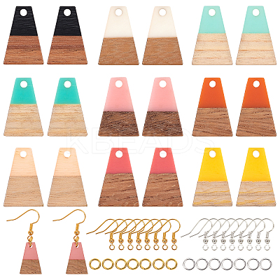 DIY Dangle Earring Making Kits DIY-OC0005-13-1