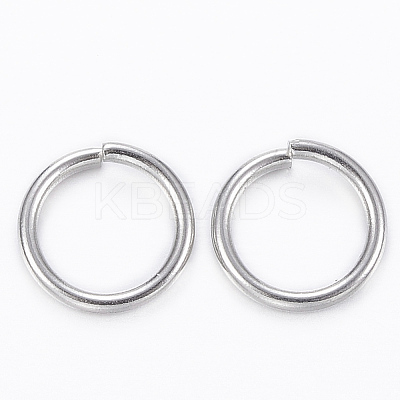 Tarnish Resistant 304 Stainless Steel Open Jump Rings STAS-H555-07P-1