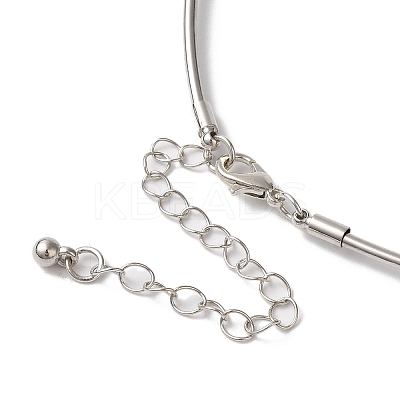 Tibetan Style Alloy Lotus Leaf Pendant Necklaces for Women NJEW-Q343-01AS-1