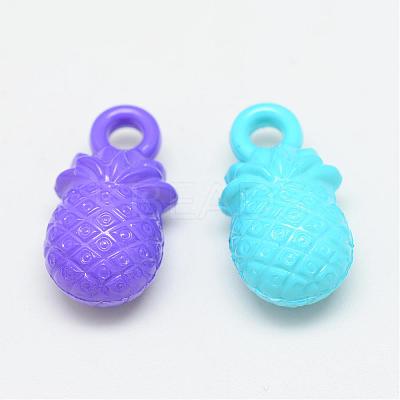 Opaque Acrylic Pendants SACR-T014-M-1