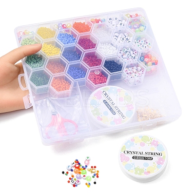 DIY Bracelet Necklace Making Kit DIY-YW0006-46-1
