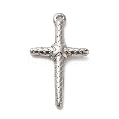 Non-Tarnish 304 Stainless Steel Pendants STAS-R223-06B-1