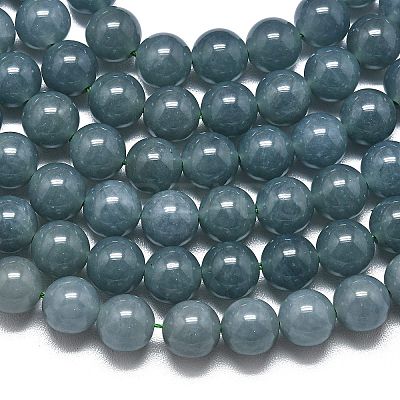 Natural Malaysia Jade Beads Strands G-L645-C01-12mm-09-1