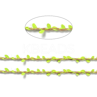 DIY Wreath Foliage Green Leaves Ribbon Decorative LS-OCOR-M007-01B-1