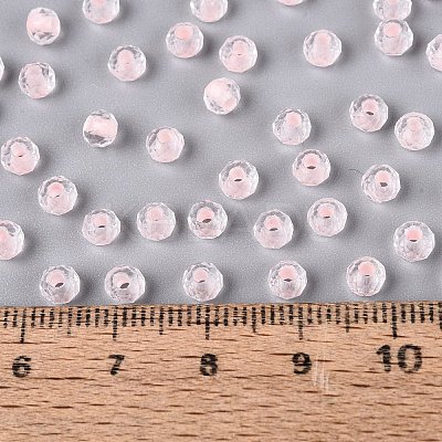FGB Grade A Transparent Glass Seed Beads SEED-Q040-03A-08-1