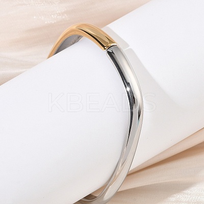 304 Stainless Steel Hinged Bangles BJEW-B158-05G-03-1