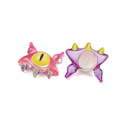 Halloween Translucent Resin Decoden Cabochons X-CRES-I035-12-1