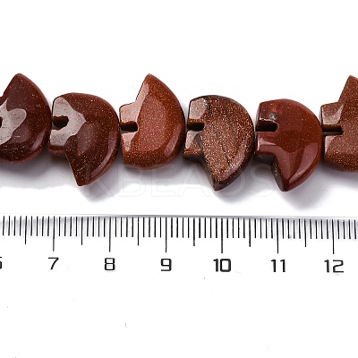 Synthetic Goldstone Beads Strands G-F783-G07-01-1