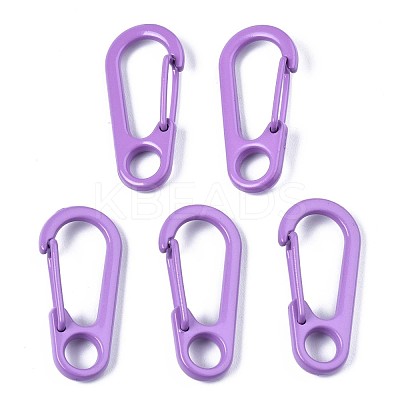 Spray Painted Alloy Spring Gate Rings KEYC-S255-010-NR-1