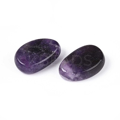 Natural Amethyst Pendants G-N349-08E-1