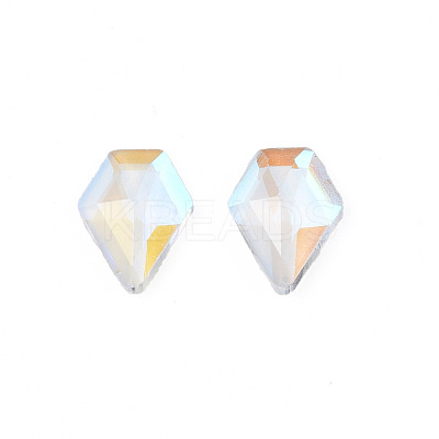 Glass Rhinestone Cabochons MRMJ-N027-053C-1