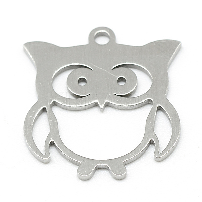 Non-Tarnish 201 Stainless Steel Pendants LS-STAS-T008-013-1-1