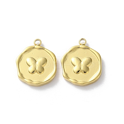 Ion Plating(IP) 304 Stainless Steel Pendants STAS-Z099-01G-01-1