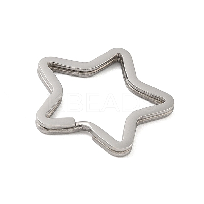 304 Stainless Steel Split Key Rings STAS-D144-01A-P-1