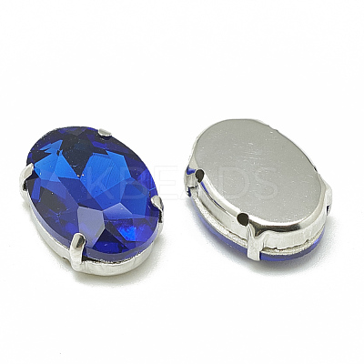 Sew on Rhinestone RGLA-T091-13x18mm-11P-1