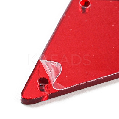 Trapezoid Acrylic Mirror Sew on Rhinestones MACR-G065-04A-01-1