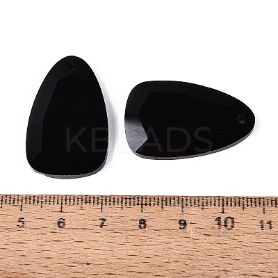 Natural Obsidian Pendants G-Q601-38A-1