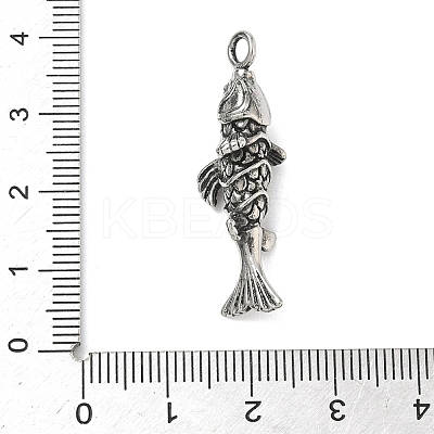 304 Stainless Steel Pendants STAS-D207-12AS-1