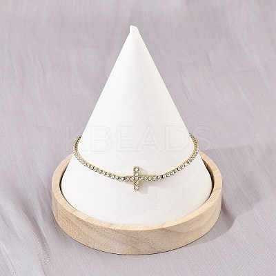 304 Stainless Steel Cup Chains Bracelets for Women BJEW-D364-01A-G-1
