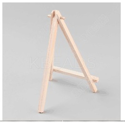 Folding Wooden Easel DIY-WH0099-01-1