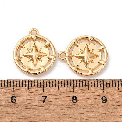 Brass Pendants KK-Z112-04G-1