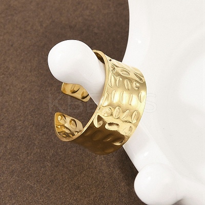 304 Stainless Steel Cuff Rings RJEW-D332-012F-G-1