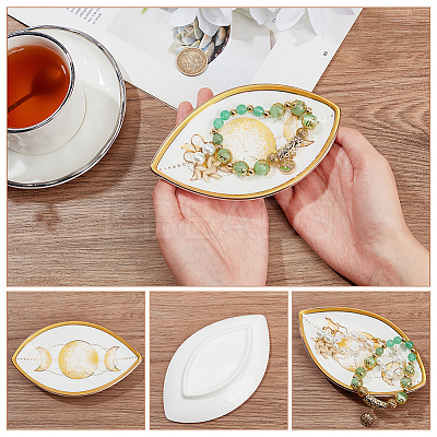 Porcelain Jewelry Tray DJEW-WH0009-31A-1