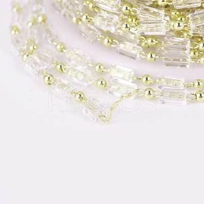 Handmade Glass Beaded Chains CHC-F008-B13-1