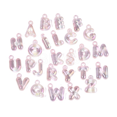 UV Plating Rainbow Iridescent Acrylic Pendants OACR-K003-007E-1