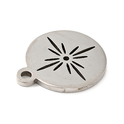 Non-Tarnish 201 Stainless Steel Pendants STAS-E015-07P-1