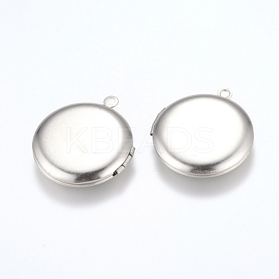 Tarnish Resistant 316 Stainless Steel Locket Pendants A-STAS-G146-16P-1