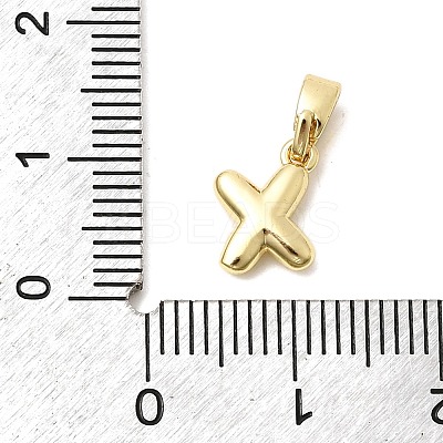 Brass Letter Charms KK-G554-22G-X-1