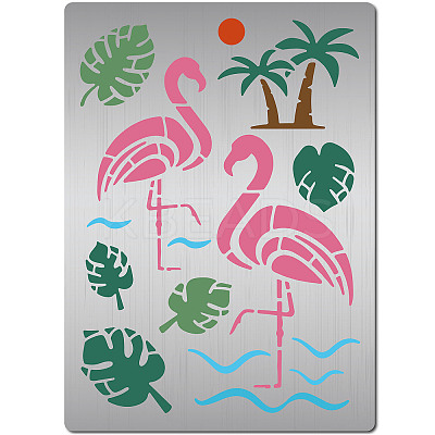 Stainless Steel Metal Cutting Dies Stencils DIY-WH0289-125-1