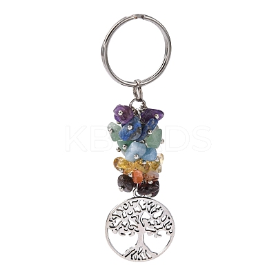 Natural Gemstone Keychain X-KEYC-JKC00163-02-1