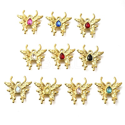 304 Stainless Steel Pendants STAS-Q346-14G-1