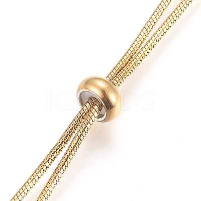 Adjustable 304 Stainless Steel Lariat Necklaces NJEW-Z005-12G-1
