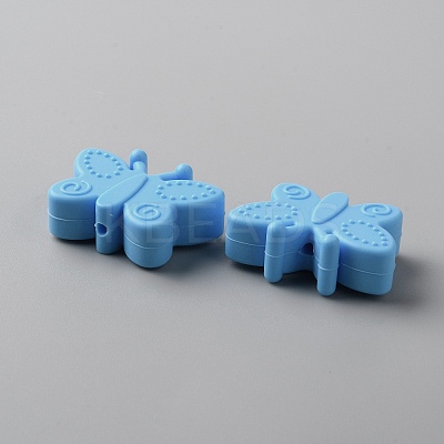 Food Grade Eco-Friendly Silicone Beads LS-SIL-WH0012-026E-1