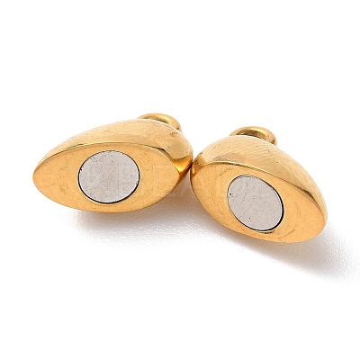 Ion Plating(IP) 316 Surgical Stainless Steel Magnetic Clasps STAS-C076-02G-1