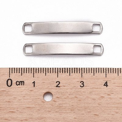 Tarnish Resistant Rectangle 304 Stainless Steel Links connectors STAS-I045-38-1