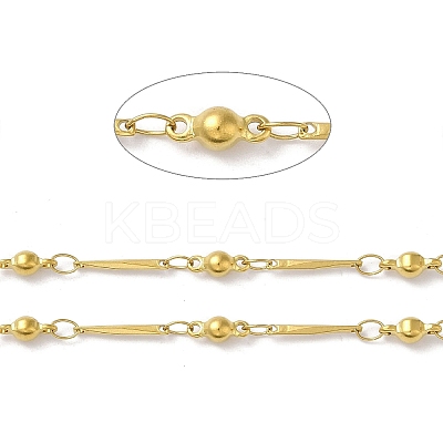 Ion Plating(IP) 304 Stainless Steel Faceted Rectangle Link Chains CHS-E012-03G-1