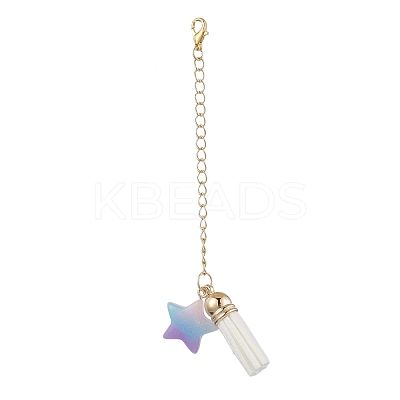 Resin Heart/Moon/Star Cup Charms HJEW-JM02071-1