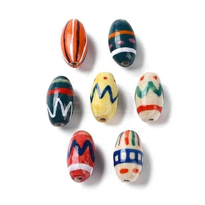 Handmade Porcelain Beads PORC-G011-05-1