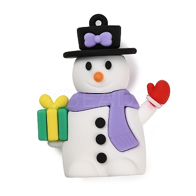 Christmas PVC Plastic Big Pendants LS-KY-D018-02A-1