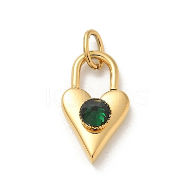 Ion Plating(IP) 304 Stainless Steel with Rhinestone Pendants STAS-G351-10G-09-1